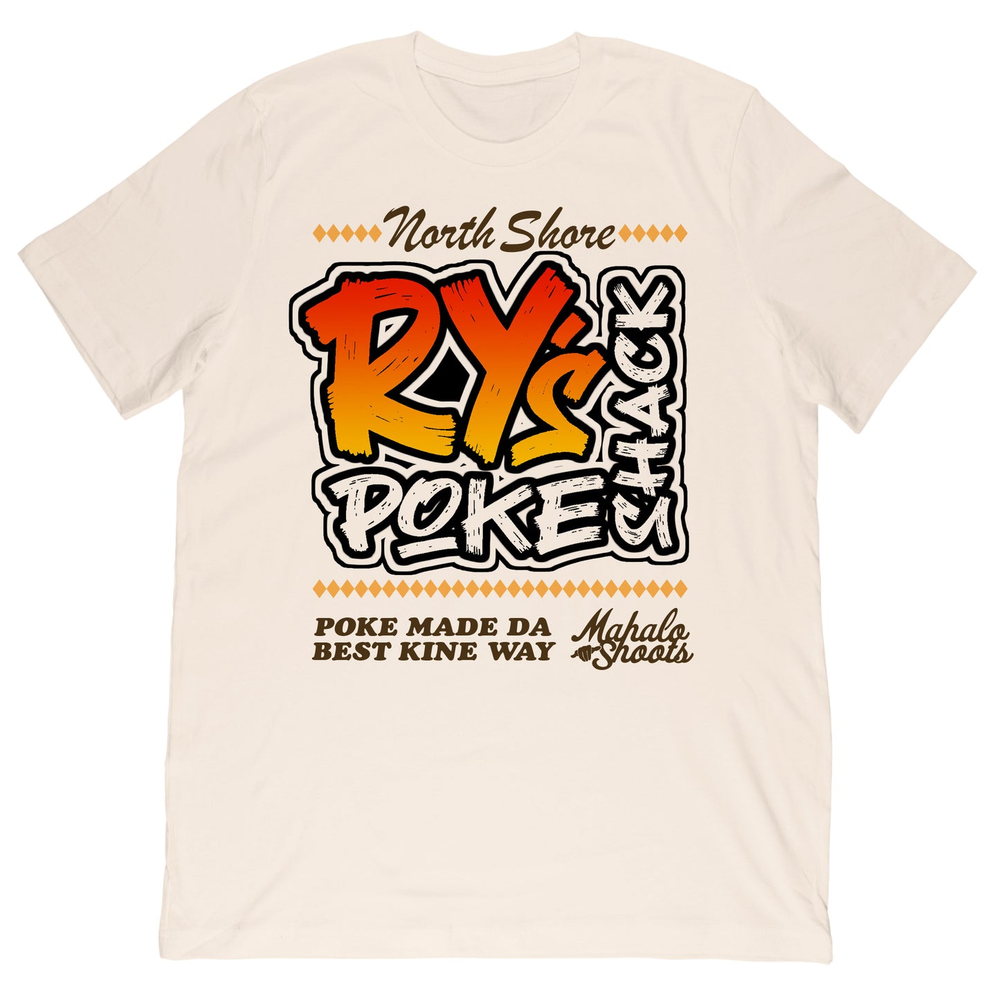 MAHALO SHOOTS X RY'S POKE SHACK TEE