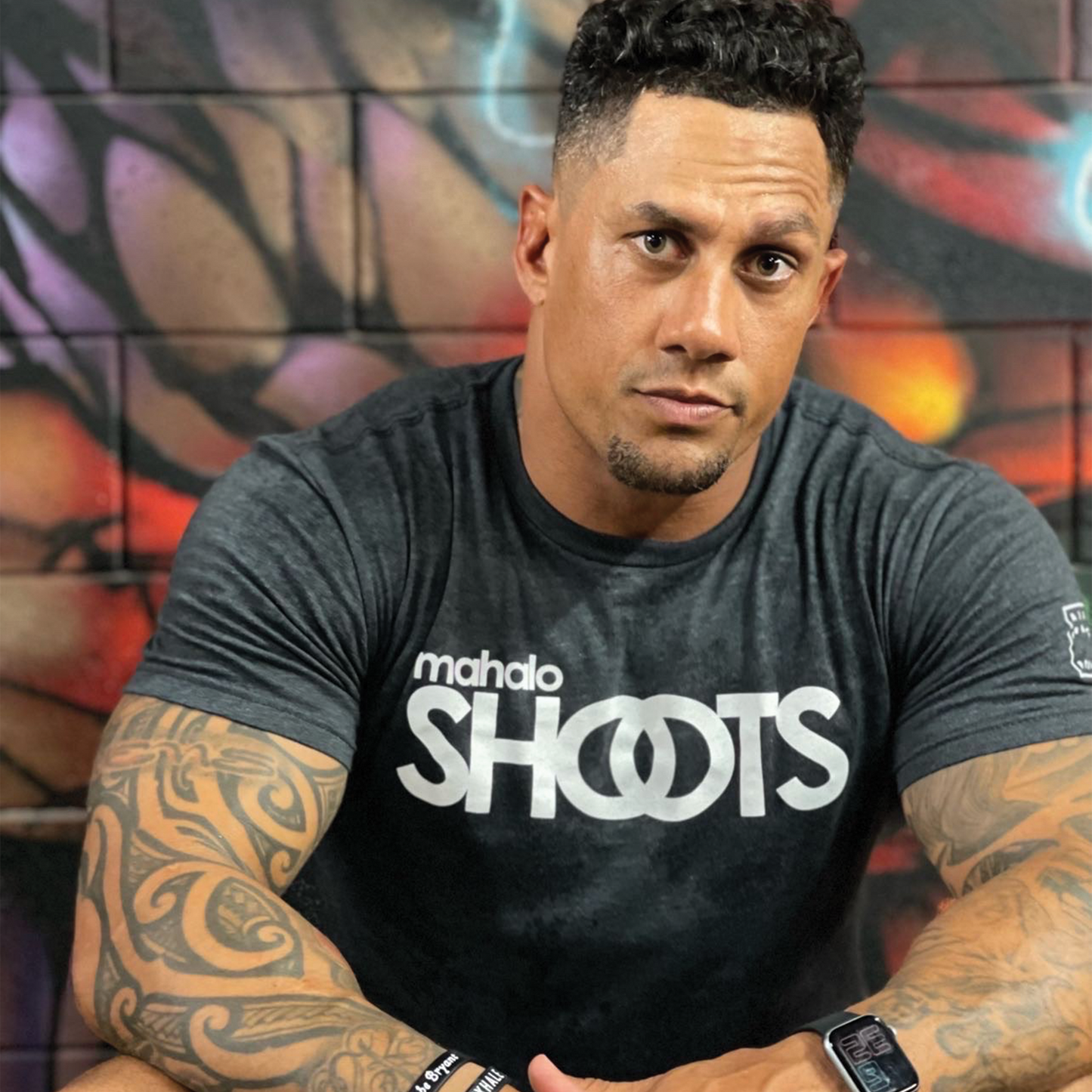 Mahalo Shoots CVC Logo Tee