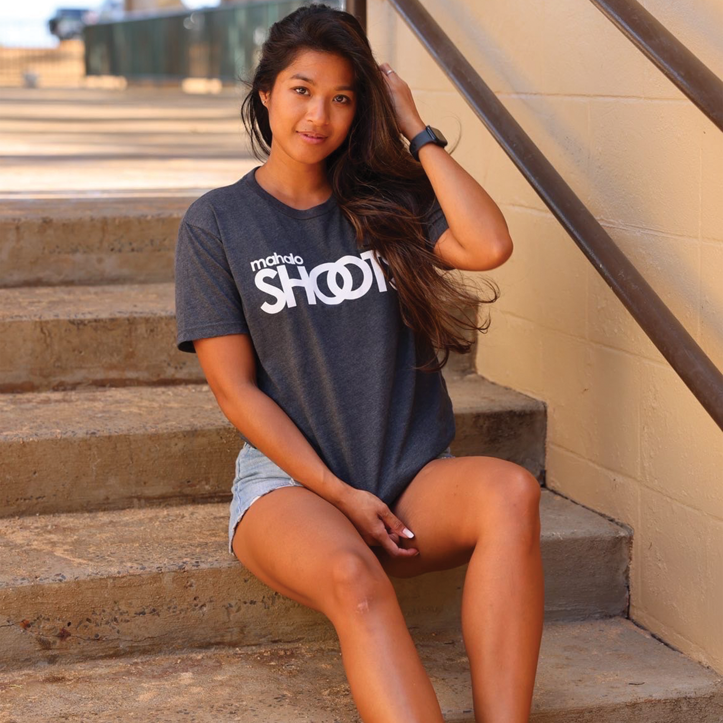 Mahalo Shoots CVC Logo Tee