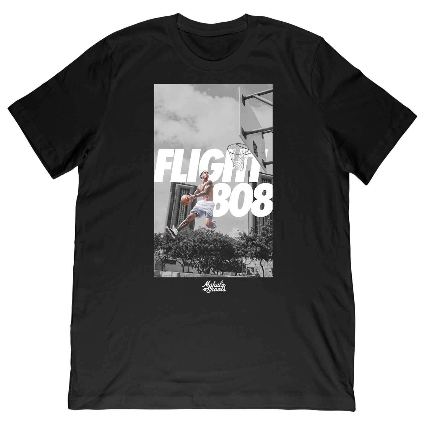 MAHALO SHOOTS x THE REAL FLIGHT 808 TEE