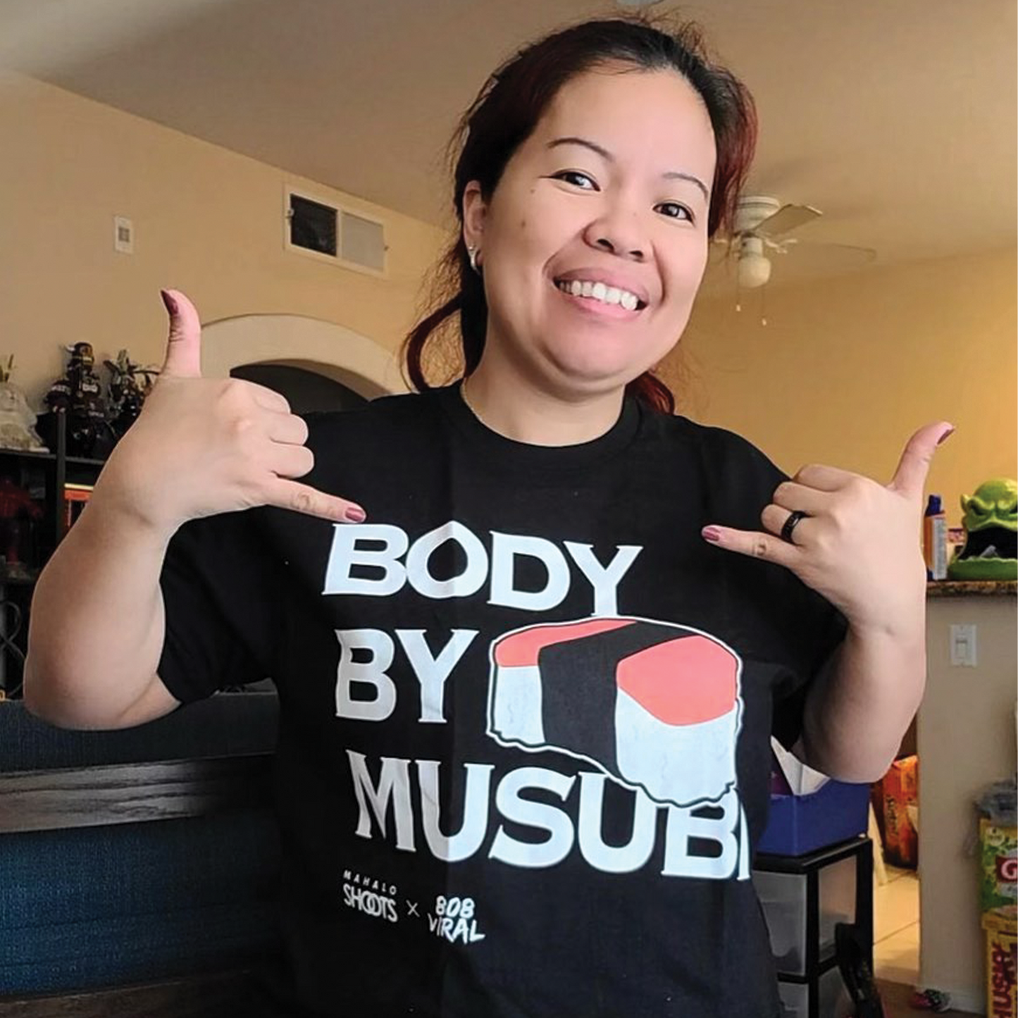 Mahalo Shoots x 808viral Musubi Tee