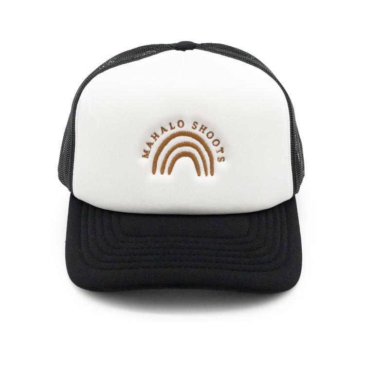 Trucker hats (black, white, khaki, denim) — Bowman Hat Co.
