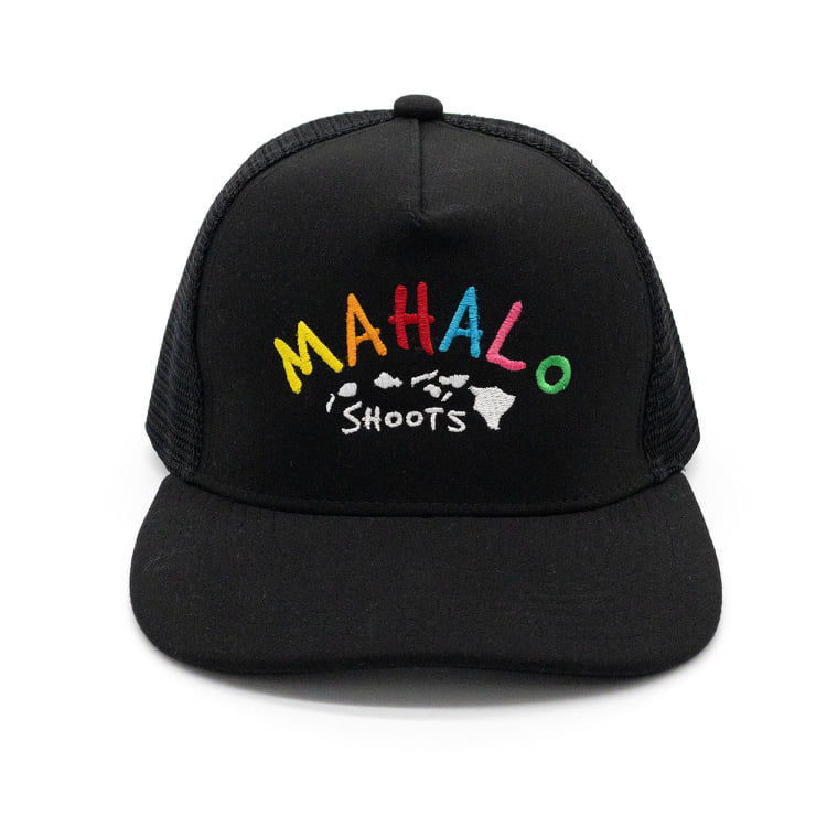Spectrum Black Trucker Hat