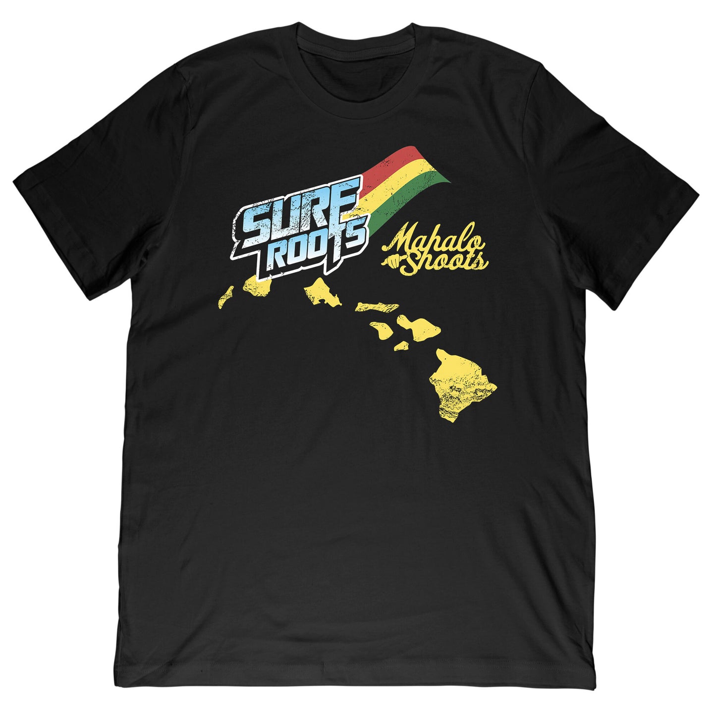 Mahalo Shoots x Surf Roots Tee
