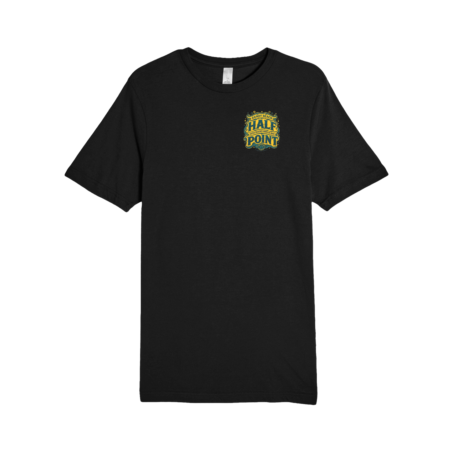 Mahalo Shoots x Sandy Beach Surf Report Half Point Tee