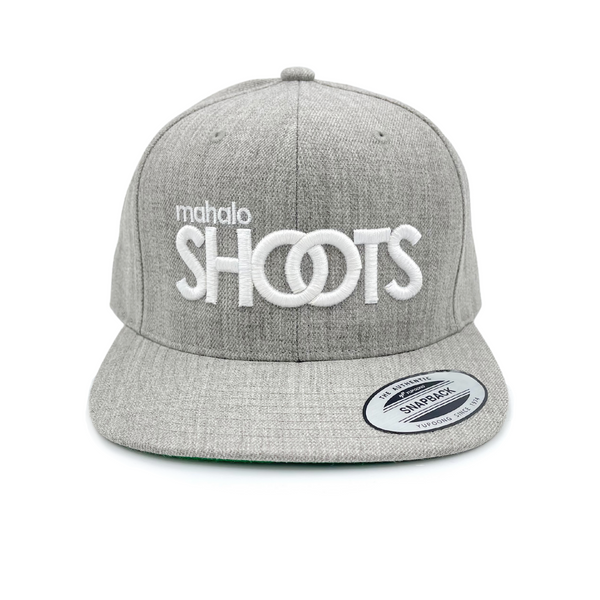 Mahalo Shoots Logo Snapback Hat