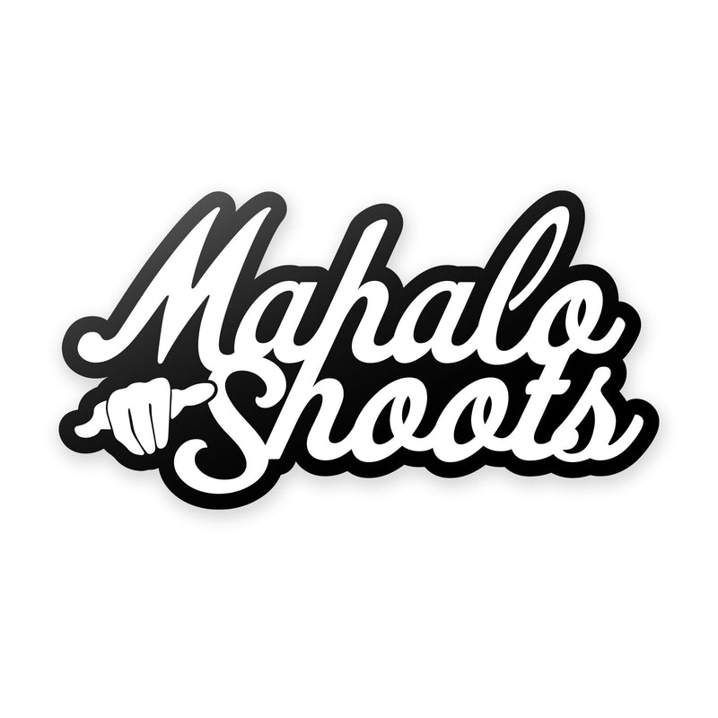 Mahalo Shoots Die-Cut Sticker