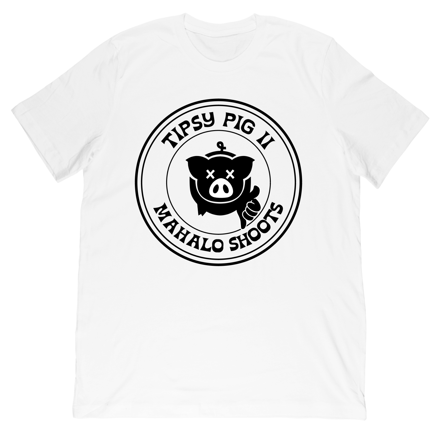Mahalo Shoots X Tipsy Pig Collab Tee